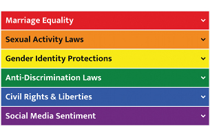 This Pride Flag Helps LGBTQ+ Travellers See the World