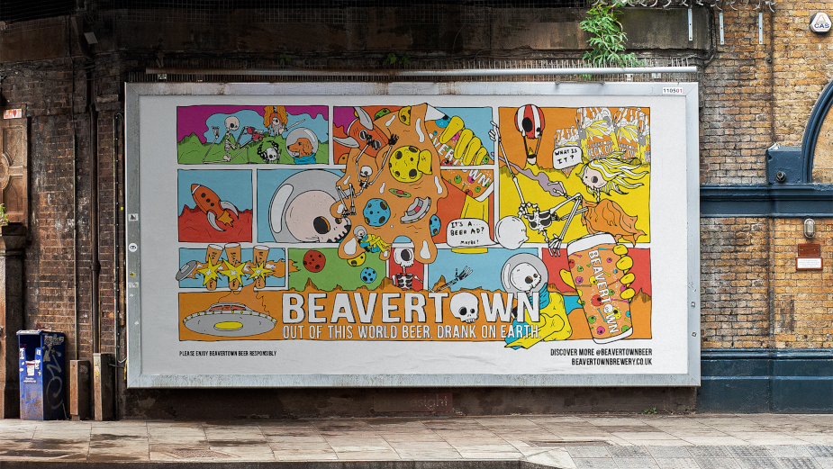 Beavertown Brewery Beams Down to Earth with a Quirky Campaign