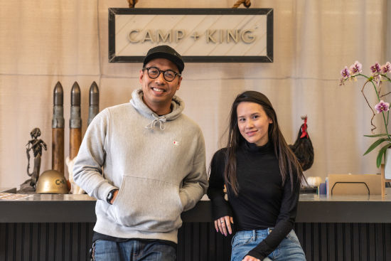 Camp + King Crowns New Art Directors Ben Pang and Amy Wong