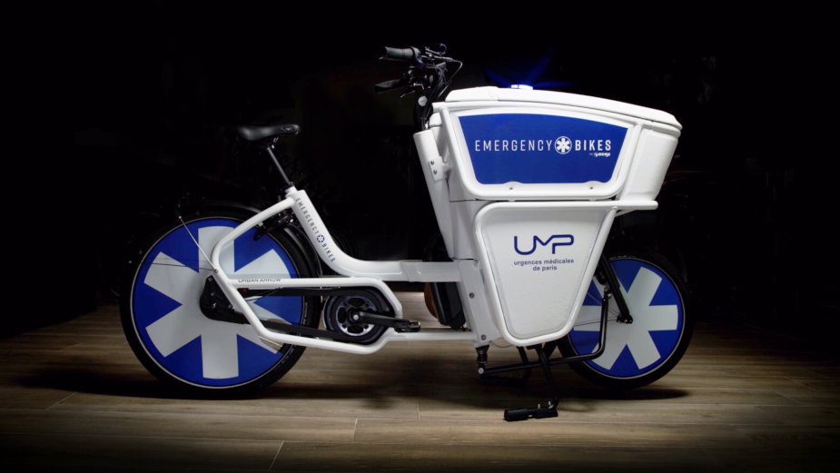 Wunderman Thompson and Ecox Launch 'Emergency Bikes' an Electric Bike Designed by and for Doctors