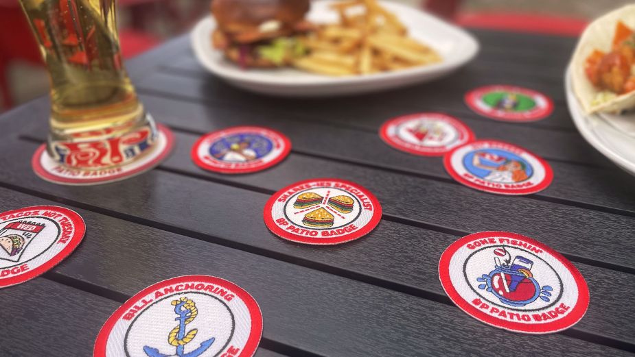 Boston Pizza's BP Patio Badges Celebrate Pro Patio Behaviour