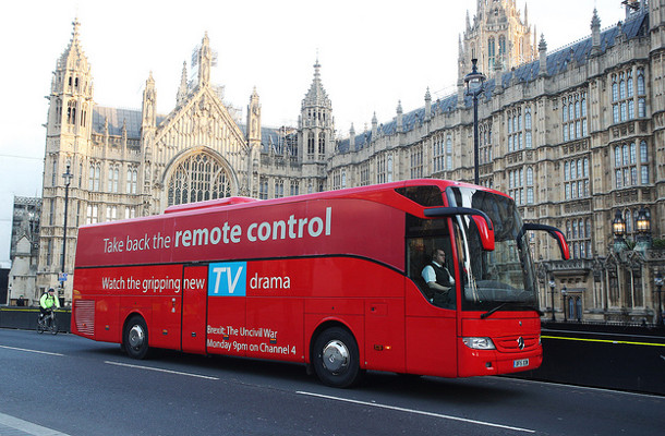 New ‘Brexit Bus’ Hits the Road to Promote Channel 4 Drama