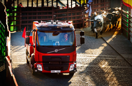 Truck Vs. Bull: Volvo Unleashes 'The Chase'