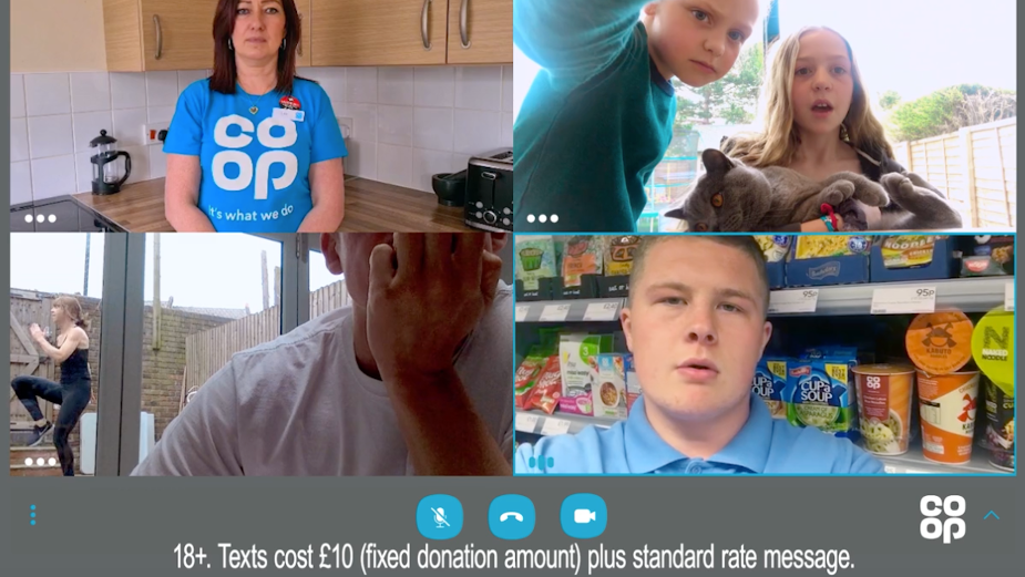 England International Helps Kick off National Appeal for Food Banks in New Campaign