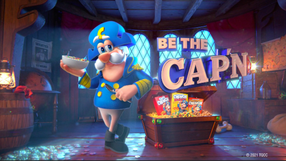 Creative Studio ATKPLN Gives Cap’n Crunch a 2021 Glow Up in New Campaign