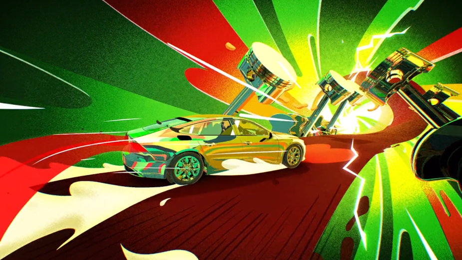 Scholar Falls Down a Rabbit Hole of Vehicle Performance for Colourful Castrol Spot