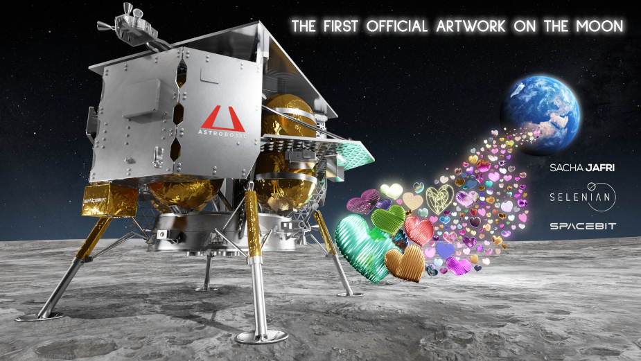 Sending Artwork to the Moon with NASA for Charitable NFTS 