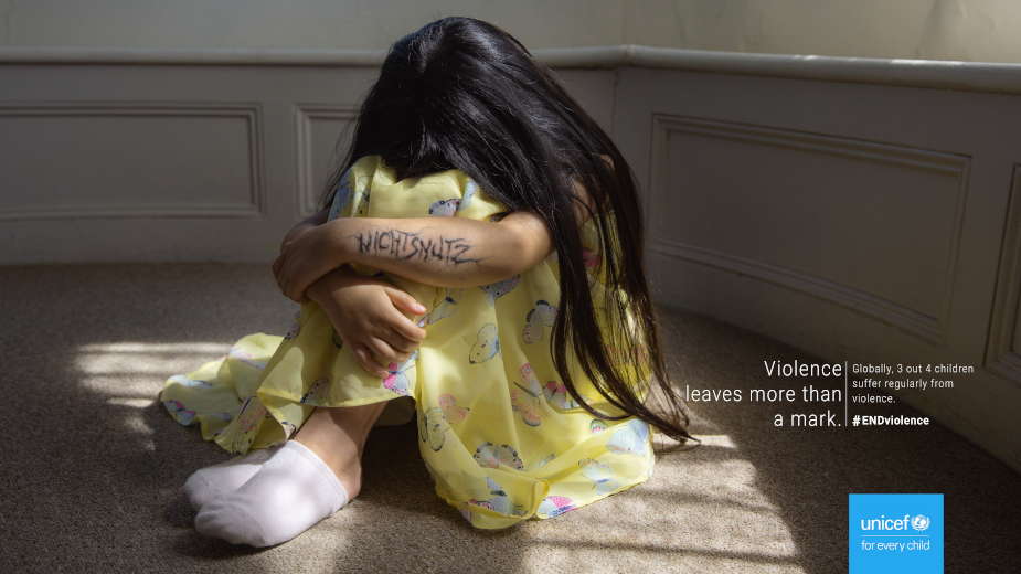BBDO Germany Conceives Compelling #ENDviolence Campaign for UNICEF
