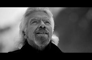 Richard Branson Treks Through the Snowy Alps to Launch ‘VOOM’ 