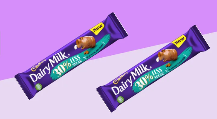 Cadbury Dairy Milk 30% Less Sugar Challenges Taste Perceptions in New Campaign