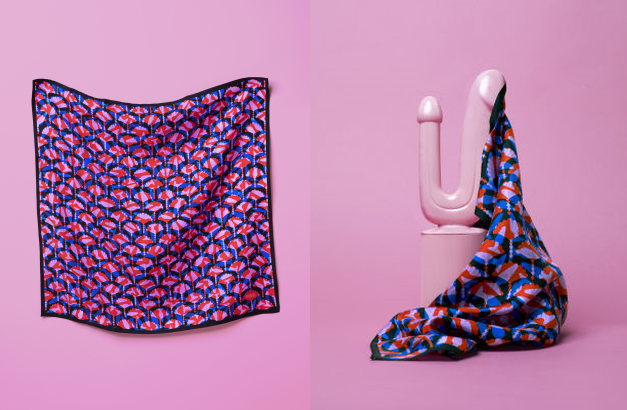 Prickle's Seductive Silk Scarves Hide Sex Toys in Plain Sight 