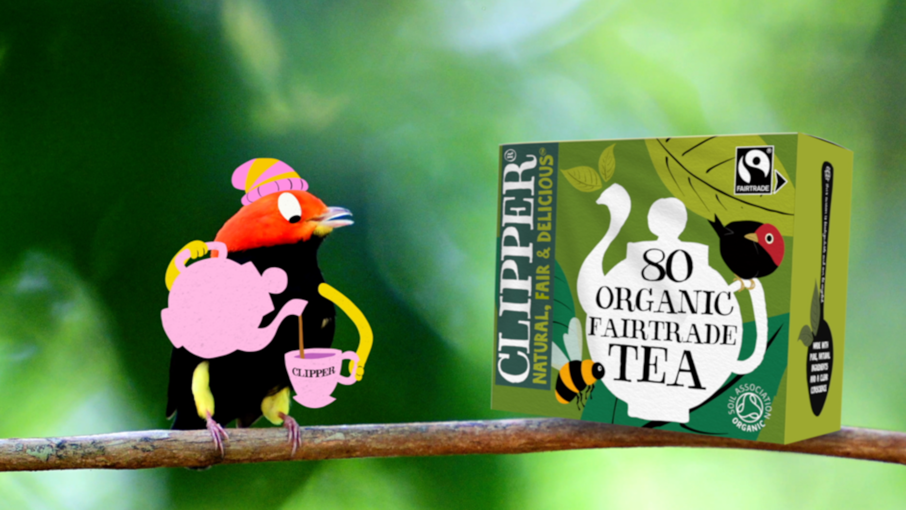 Clipper Tea Campaign Champions Nature Nurturing Tea