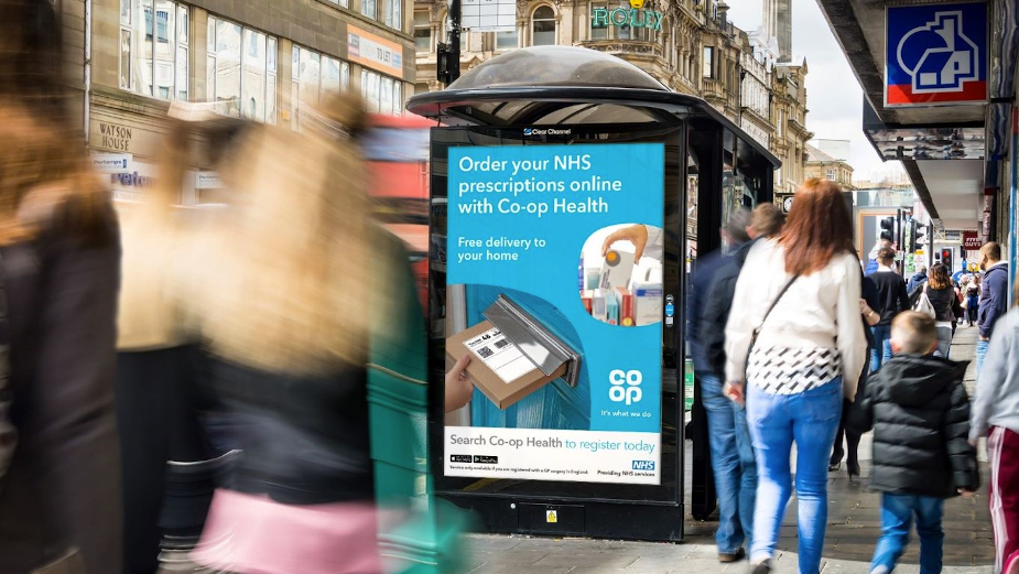 Co-op Health Applies a Dose of OOH to Launch NHS Prescription Delivery Service 
