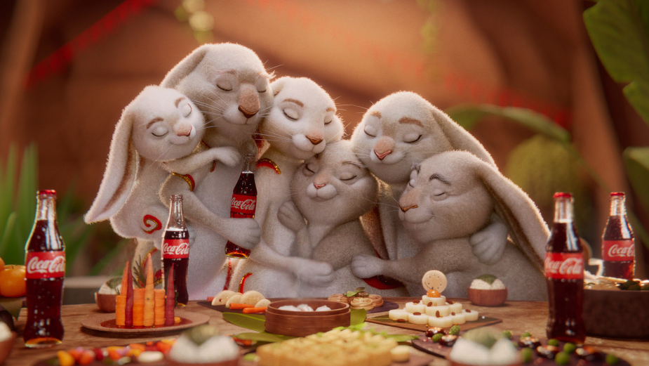 Adorable Rabbits Rediscover the Joy of Togetherness in Coca-Cola's Chinese New Year Ad 