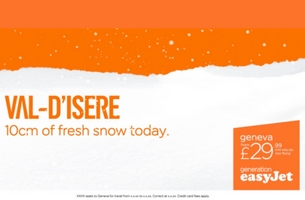 Easyjet's Jet Off-Ski Campaign by VCCP Tells Us When to Make the Best of The Snowfall