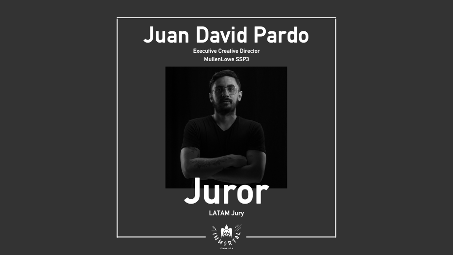 MullenLowe SSP3's Juan David Pardo Joins The Immortal Awards Jury