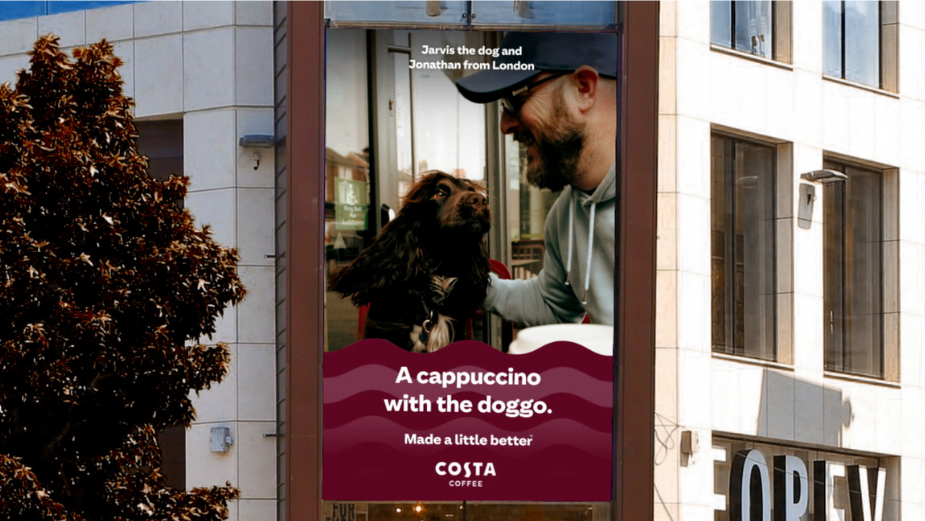 Costa Coffee Celebrates Customers’ Authentic Moments with the Chance to Feature on Digital Billboards