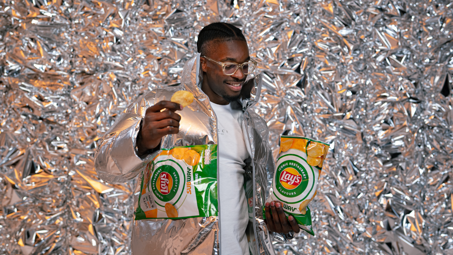 Lay's Hits the Runway with Crispy Puffer Jacket Made from Recycled Crisp Packets 