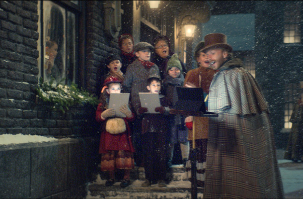 A Victorian Christmas Collides with Digital Tech in Currys PC World's Festive Film