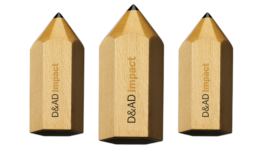 D&AD Announces 2020 Future Impact Pencil Winners