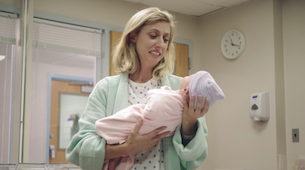 A New Mum Tries to Trade Babies in Comedic Promo for LMN