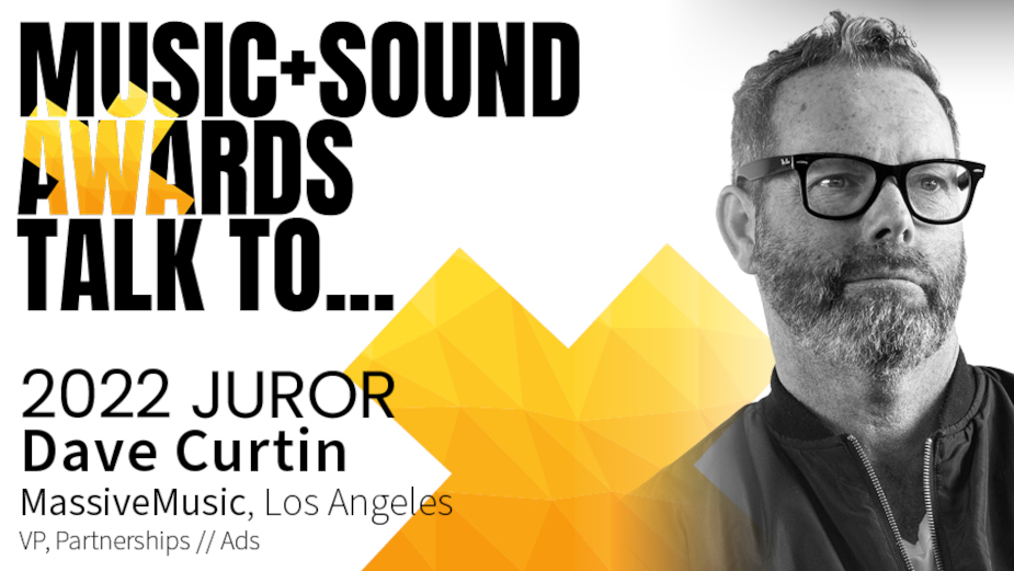The Music+Sound Awards Talk To: MassiveMusic's Dave Curtin