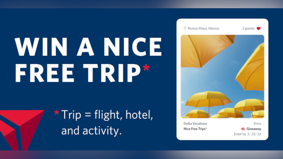 Delta Vacations Redefines NFTs with Nice Free Trips Giveaway