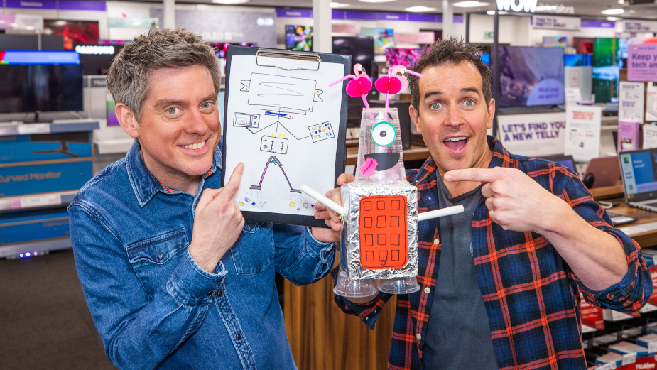 Currys PC World and TV Duo Dick and Dom Get Kids to 'Do the Robot' During Lockdown 