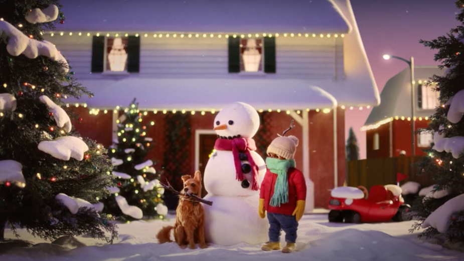 GREENIES Pits Dog Against Snowman for Hilarious Stop Motion Christmas Spot    