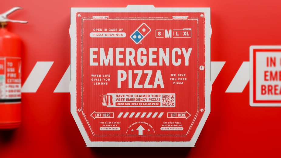 Domino's Sounds the Alarm with Emergency Pizza Program