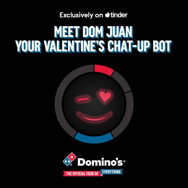 Domino’s Becomes First Company to Use Tinder’s New Chatbot Services