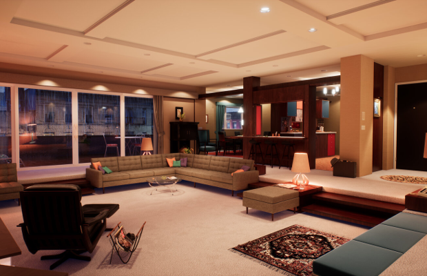 Recreating Don Draper’s Manhattan Apartment in a Games Engine