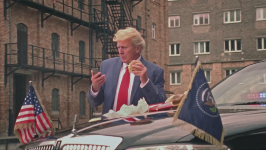 Donald Trump, Vladimir Putin and Angela Merkel Slide in Each Others DM's in Gloria's Utopian Video