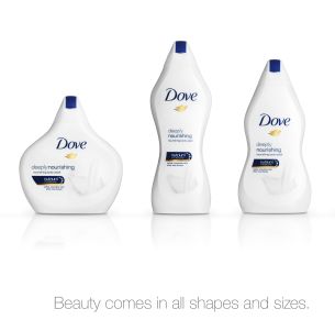 Dove's New Bottles Champion All Types of Beauty 