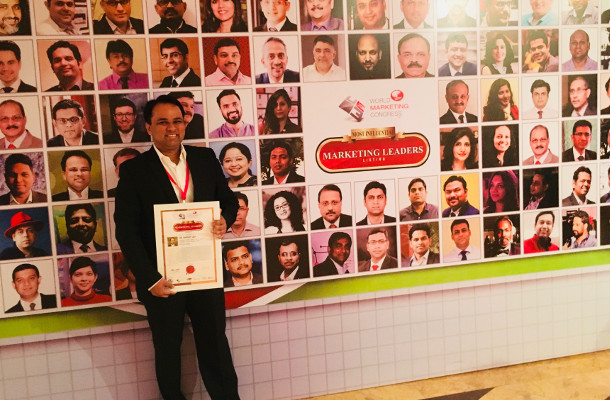 Dr Harshit Jain Named Most Influential Global Marketing Leader