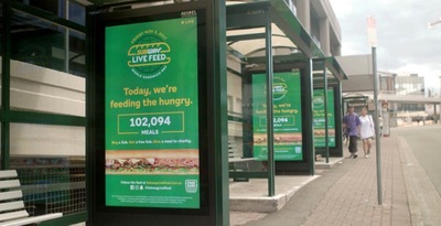 Subway Gives Away 13 Million Meals to Hunger-Relief Charities
