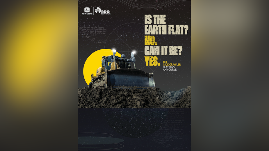 Flat Earthers Meet Earth Flatteners in Tongue in Cheek John Deere Campaign 