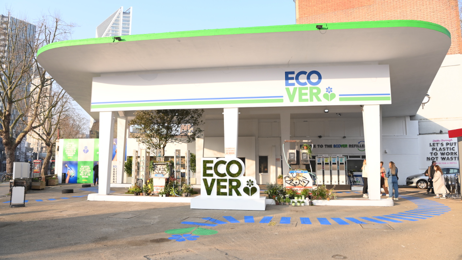 Ecover Transforms Derelict London Petrol Station Into ‘Refillery’ 