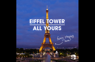 HomeAway Marks EURO 2016 Sponsorship with Opportunity to Sleep Over in the Eiffel Tower