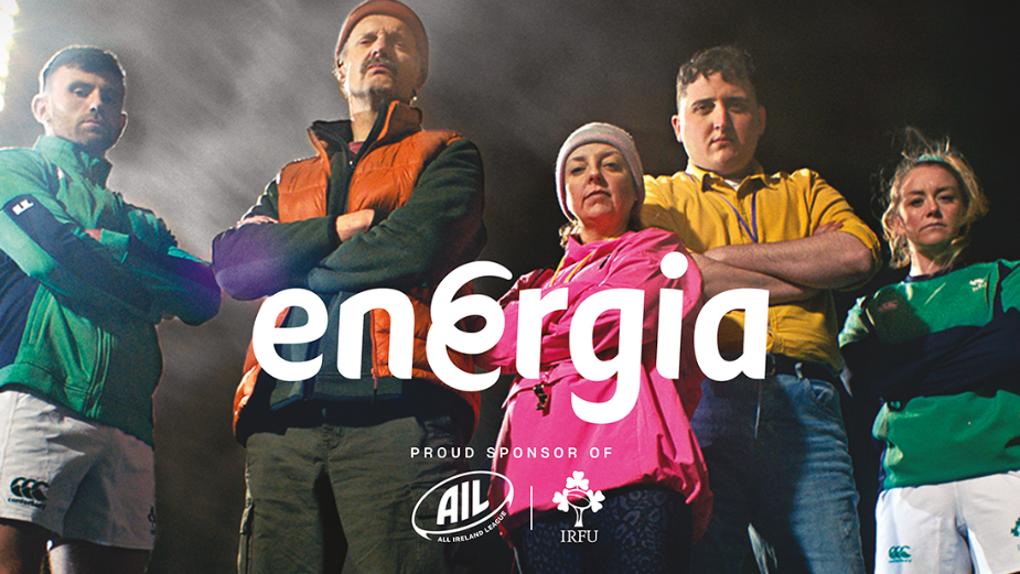 Energia Kicks off Rugby Campaign Developed by Core