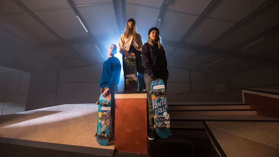 OnePlus and Best in Class Skateboarders Team up for Benelux Brand campaign 