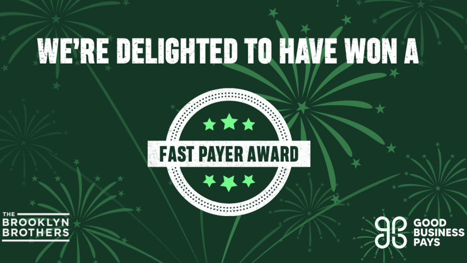 The Brooklyn Brothers Receives Good Business Pays 'Fast Payer Award'