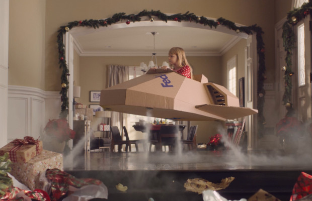 A Box and Imagination Is All This Girl Needs in FedEx’s Sweet Holiday Ad