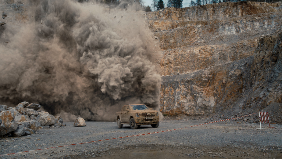 Ford and AMV BBDO Launch the Ford Ranger by Covering It in Mud