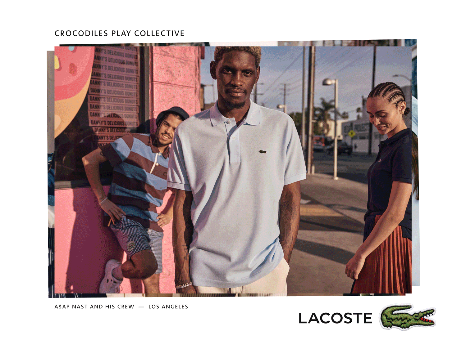 Lacoste Assembles the Crocodiles Play Collective for Ambassador Campaign