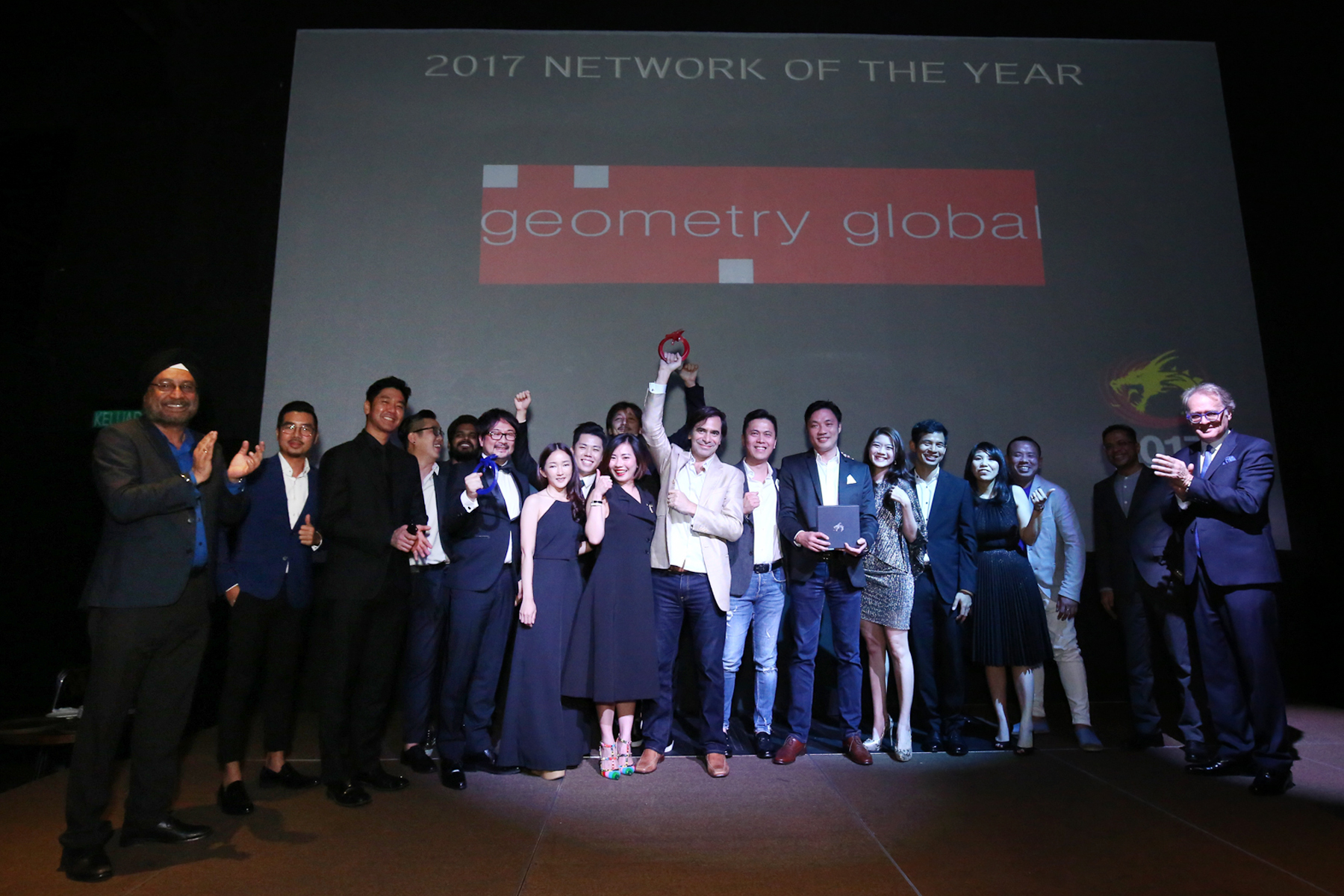 Geometry Global Wins Network of the Year at PMAA Dragons of Asia for Second Year in a Row