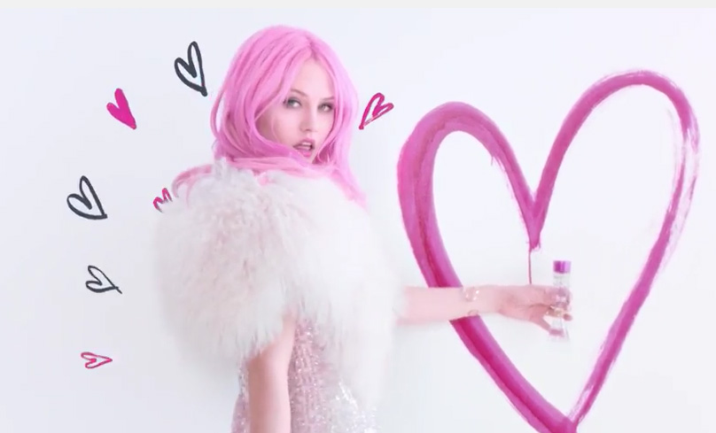 Jelly & Rankin Rock in Pink for Playful New GHOST Girl Fragrance Spot