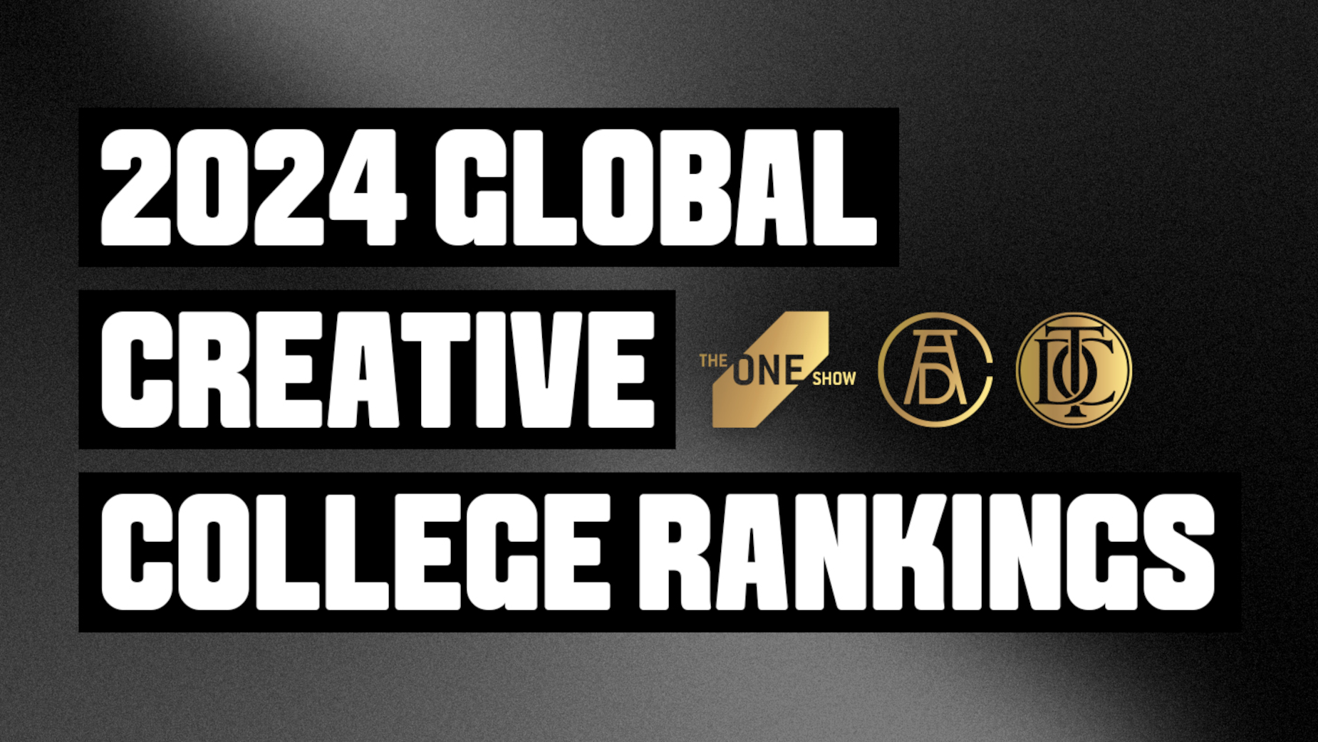 The One Club announces 2024 global creative college rankings