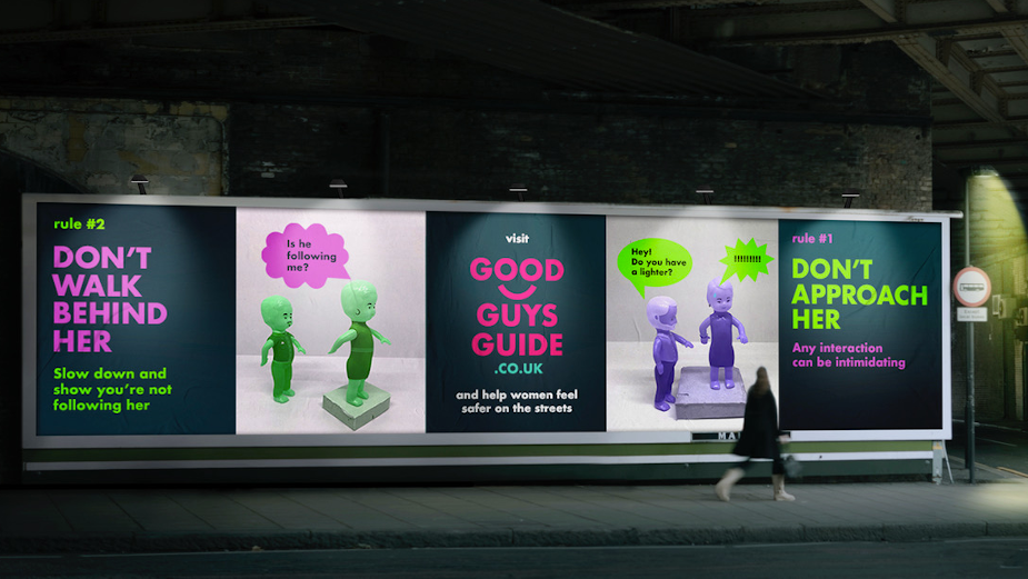 M&C Saatchi's Good Guys Guide Offers Men Seven Simple Rules to Help Women Feel Safer on the Streets