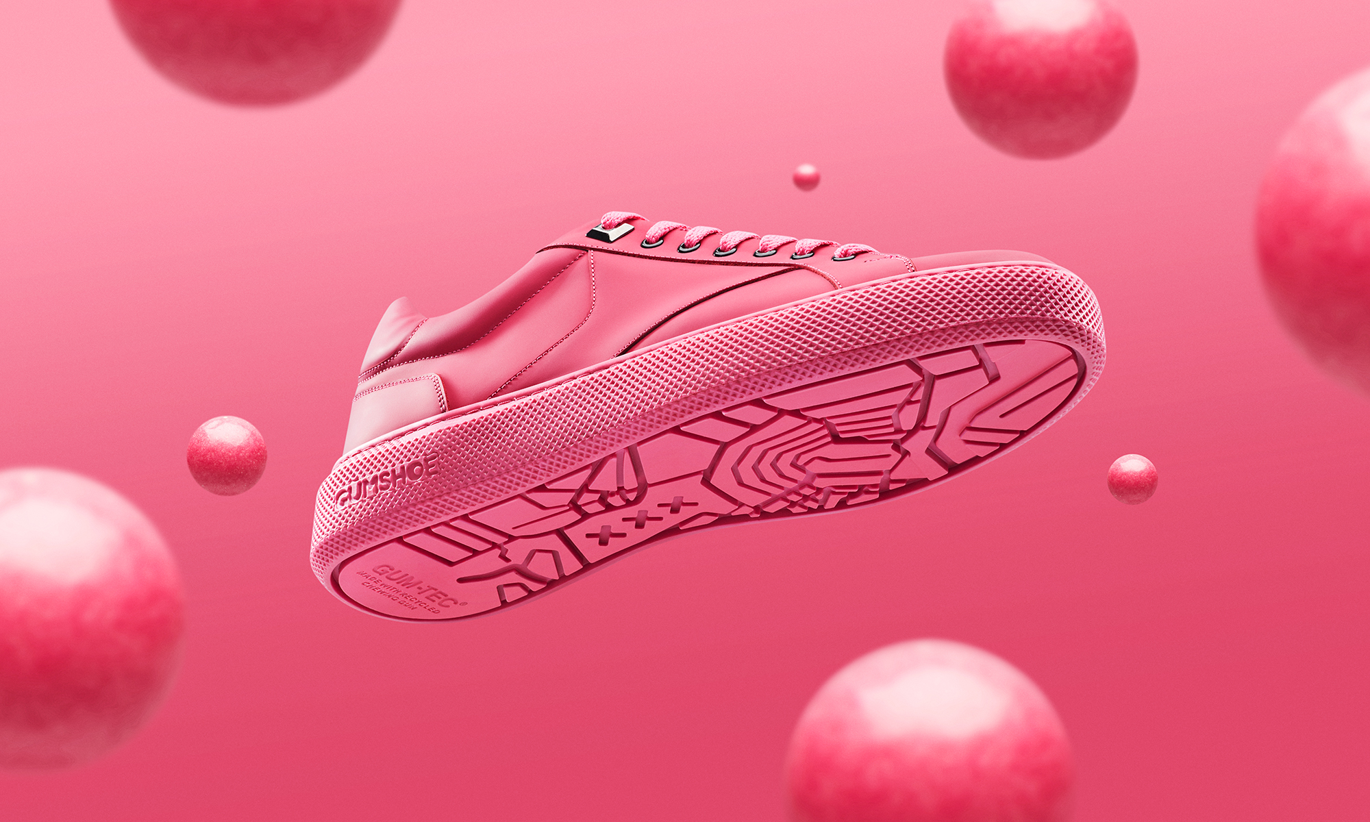 Publicis One Makes World's First Sneakers From The Chewing Gum of Amsterdam's Streets 